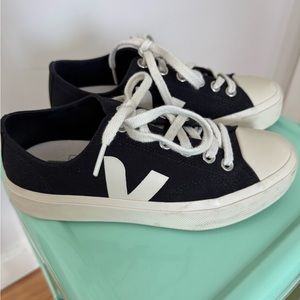 Veja Black and White Sneakers